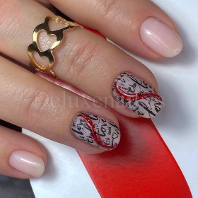 Placa Pequeña 09 Darstamp In love