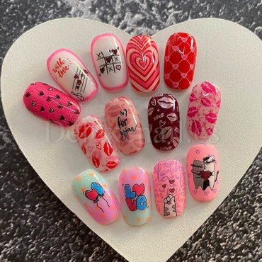 Placa Pequeña 09 Darstamp In love