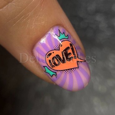 Placa Grande 04 Darstamp Pop Art