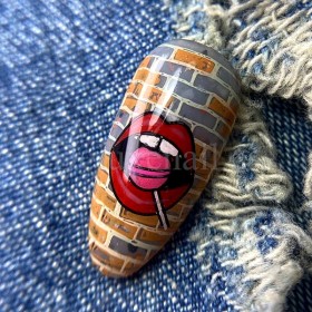 Placa Grande 04 Darstamp Pop Art