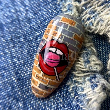 Placa Grande 04 Darstamp Pop Art