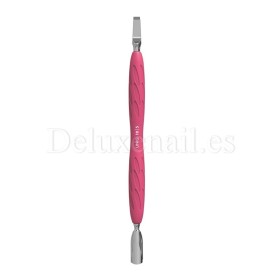 PQ-10/5 - Empuja cutículas con mango de silicona Staleks Pro UNIQ