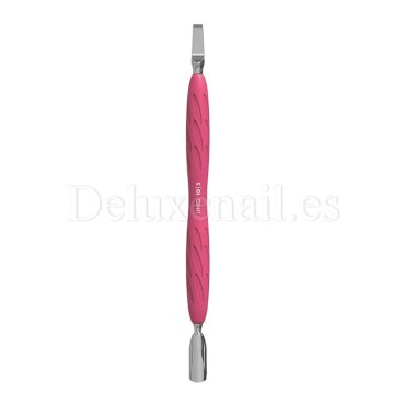 PQ-10/5 - Empuja cutículas con mango de silicona Staleks Pro UNIQ