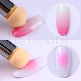 Pincel Esponja para diseños degradados con cristales