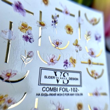 Pegatina al agua Combi Foil 102 VS