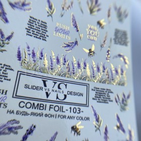 Pegatina al agua Combi Foil 103 VS