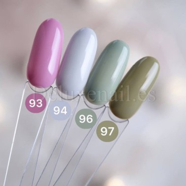 Esmalte Permanente Dark 96, Verde militar claro, 10 ml