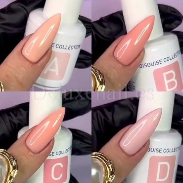 Esmalte Permanente Disguise B American Creator, Colección Nude, Beige rosado, 15 ml