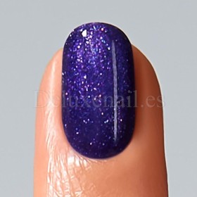 Esmalte Permanente Collapsar American Creator, Azul real con purpurina, 15 ml