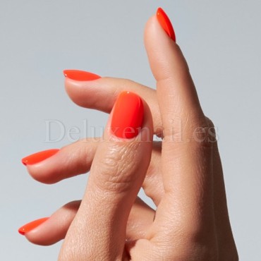 Esmalte Permanente Explosion American Creator, Coral anaranjado neón, 15 ml