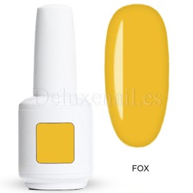 Esmalte Permanente Fox American Creator, Amarillo Mango Neón, 15 ml