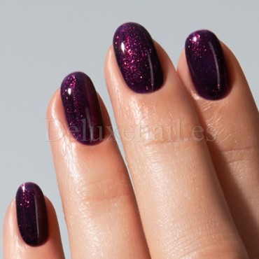 Esmalte Permanente Ignite American Creator, Purpura oscuro con micro brillo rosa, 15 ml