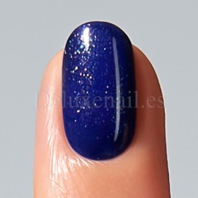 Esmalte Permanente Inspire American Creator, Azul marino oscuro con purpurina, 15 ml