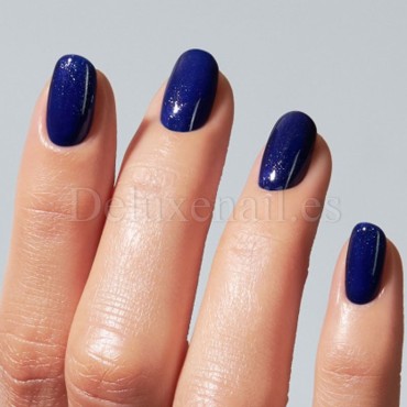 Esmalte Permanente Inspire American Creator, Azul marino oscuro con purpurina, 15 ml