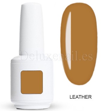 Esmalte Permanente Leather American Creator, Canela oscuro, 15 ml