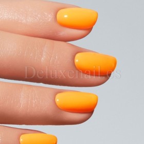 Esmalte Permanente Papaya American Creator, Amarillo anaranjado neón, 15 ml