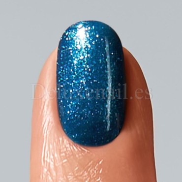 Esmalte Permanente Sphere American Creator, Turquesa oscuro con purpurina, 15 ml
