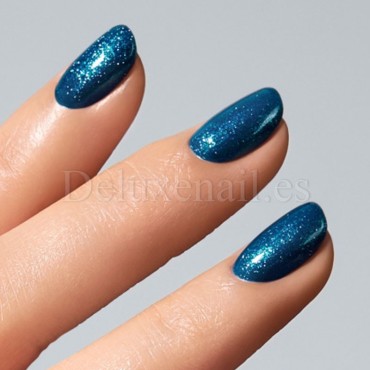 Esmalte Permanente Sphere American Creator, Turquesa oscuro con purpurina, 15 ml