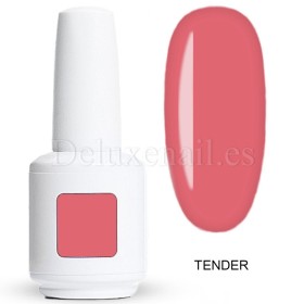 Esmalte Permanente Tender American Creator, Rosa coral claro neón, 15 ml