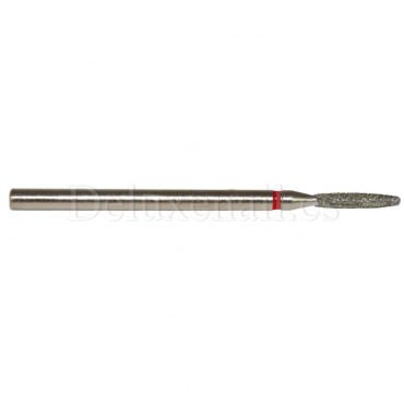 Fresa Roja Llama sin Punta, Ø1.8mm, 856.104.244.100.018, grano suave, Vladmiva