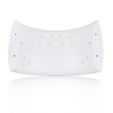 LED/UV Lámpara Sun 9c Original, 24 W, Blanco