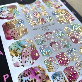 Pegatina Adhesiva Wraps Pedicure 083 VS