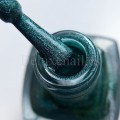 Esmalte Stamping Vakula 21, Verde metalizado, 12 ml