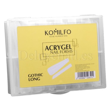 Tips Dual System Komilfo, Gothic Long, 130 uds, 13 medidas