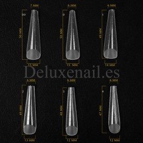 Tips Dual System Komilfo, Gothic Long, 130 uds, 13 medidas