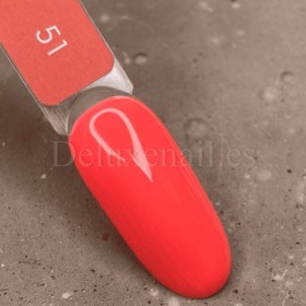 Esmalte Permanente Dark 51, Coral neón, 10 ml