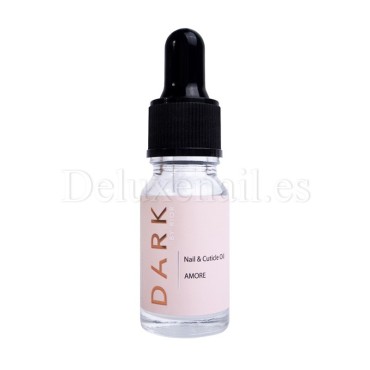 Aceite seco de cutícula con brillo Amore Dark, 10 ml