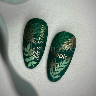 Placa Grande 02 Darstamp Tropical