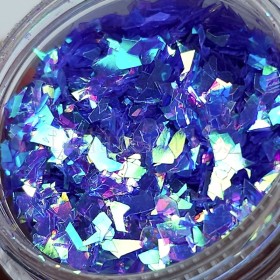 Foil "Vidrio roto" 29, Violeta multicolor, 2,5 g.