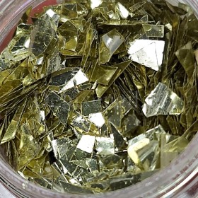 Foil "Vidrio roto" 33, Oro Blanco, 2,5 g.