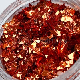 Foil "Vidrio roto" 35, Rojo anaranjado, 2,5 g.