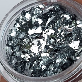 Foil "Vidrio roto" 51, Plata, 2,5 g.