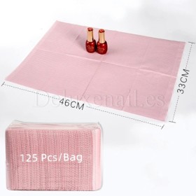 Alfombrillas desechables resistentes al agua de 3 capas, Amarillo, Textura Gofrada, 46x33 cm, 125 uds