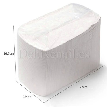 Alfombrillas desechables resistentes al agua de 3 capas, Azul, Textura Gofrada, 46x33 cm, 125 uds