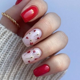 Flores secas 15, Turquesa