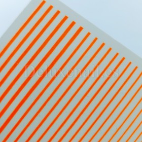 Pegatina adhesiva cinta, Coral mate neón