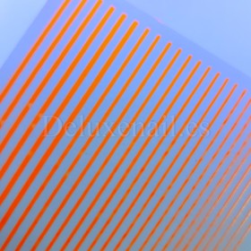 Pegatina adhesiva cinta, Coral mate neón