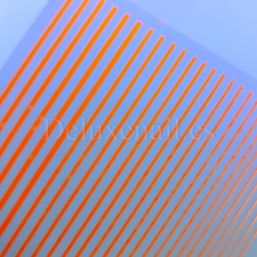 Pegatina adhesiva cinta, Coral mate neón