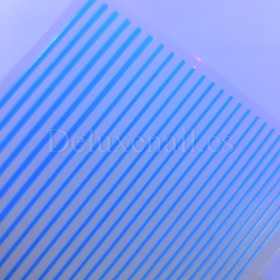 Pegatina adhesiva cinta, Azul mate neón