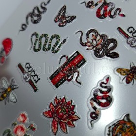 Pegatina adhesiva CA-6218, Gucci