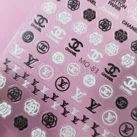 Pegatina adhesiva MO-83, Chanel Louis Vuitton