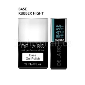 Rubber Hight DE LA RO, base rígida, transparente, 12 ml