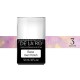 Base Rubber Crazy Mix 03 DE LA RO, base decorativa, rosa con hexágonos, 12 ml