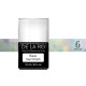 Base Rubber Crazy Mix 06 DE LA RO, base decorativa, azul claro con hexágonos, 12 ml