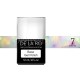 Base Rubber Crazy Mix 07 DE LA RO, base decorativa, lila con hexágonos, 12 ml