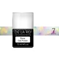 Base Rubber Crazy Mix 07 DE LA RO, base decorativa, lila con hexágonos, 12 ml
